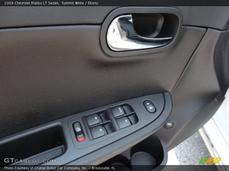 Summit White / Ebony 2009 Chevrolet Malibu LT Sedan