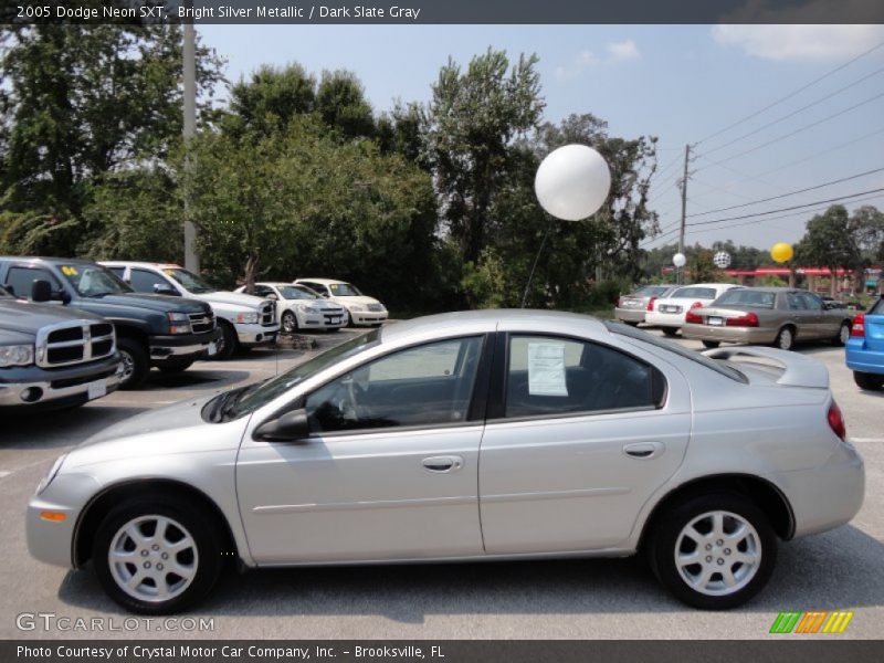 Bright Silver Metallic / Dark Slate Gray 2005 Dodge Neon SXT