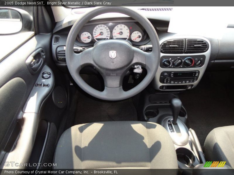 Bright Silver Metallic / Dark Slate Gray 2005 Dodge Neon SXT