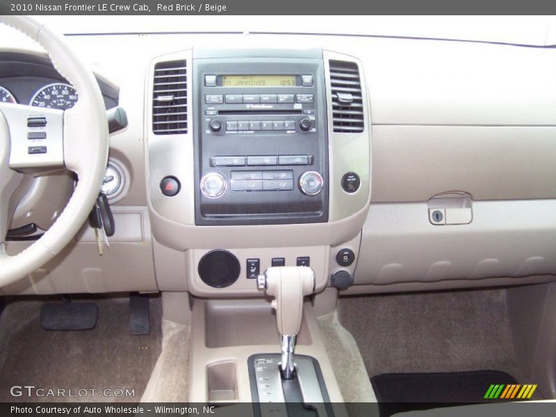 Red Brick / Beige 2010 Nissan Frontier LE Crew Cab