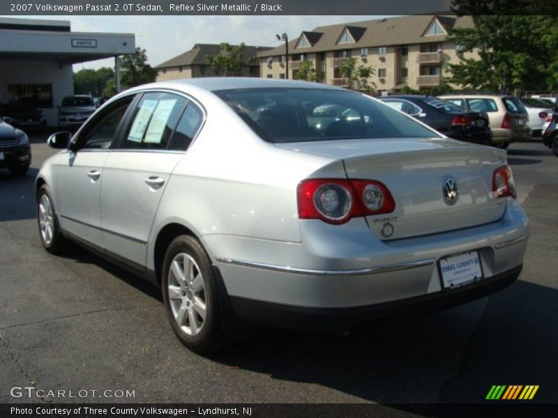Reflex Silver Metallic / Black 2007 Volkswagen Passat 2.0T Sedan