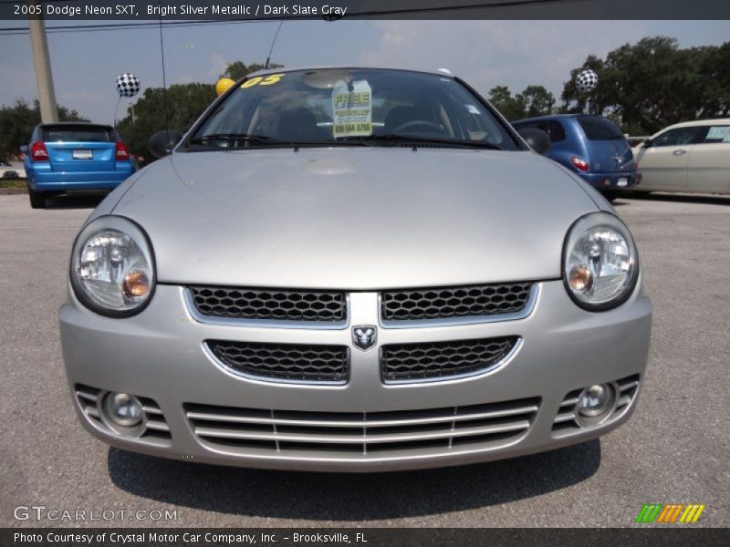 Bright Silver Metallic / Dark Slate Gray 2005 Dodge Neon SXT