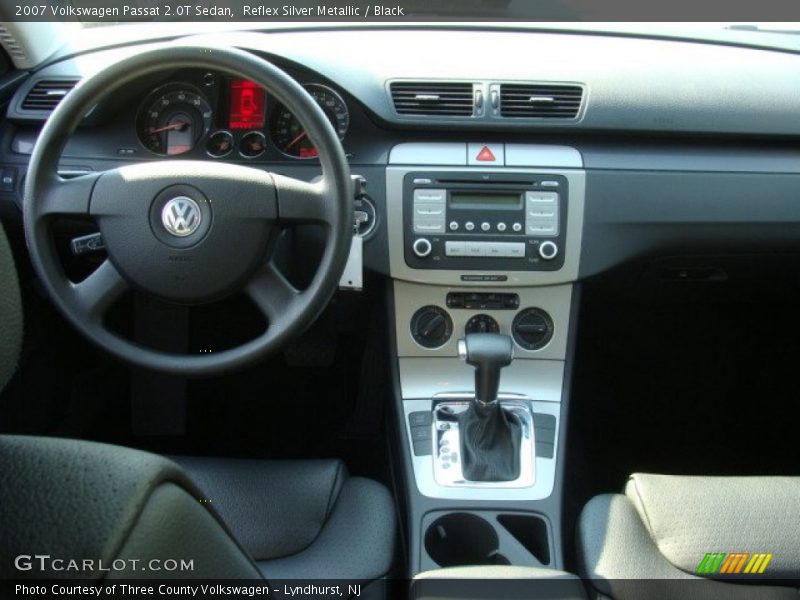Reflex Silver Metallic / Black 2007 Volkswagen Passat 2.0T Sedan