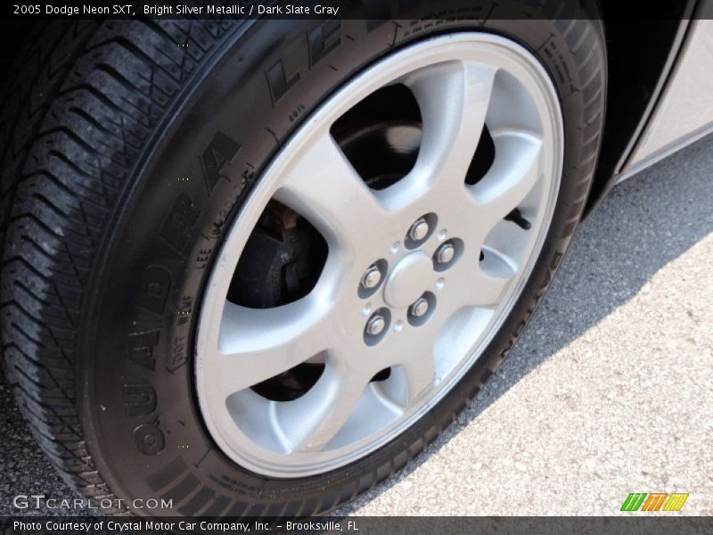 Bright Silver Metallic / Dark Slate Gray 2005 Dodge Neon SXT