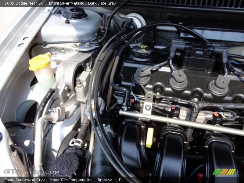 Bright Silver Metallic / Dark Slate Gray 2005 Dodge Neon SXT