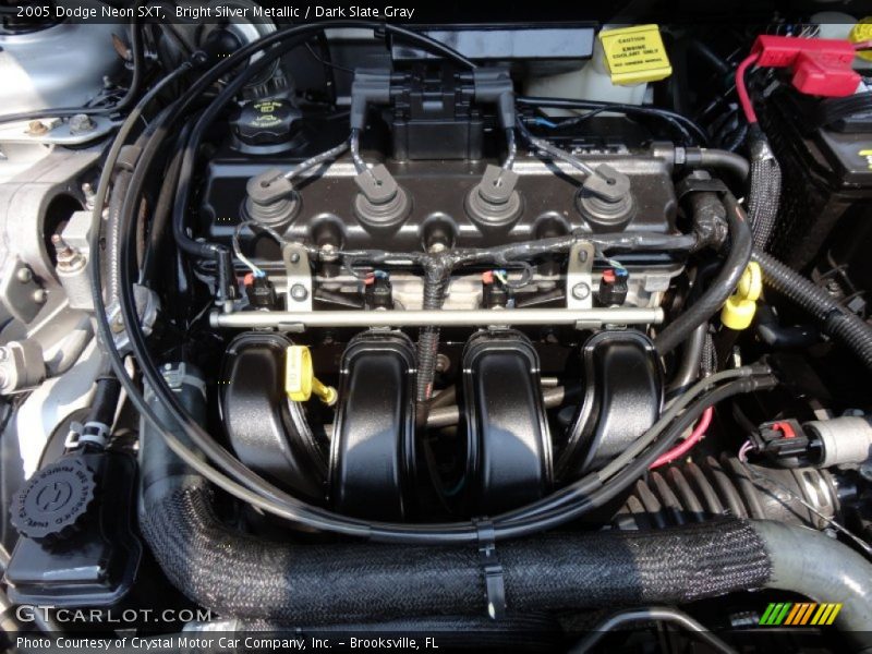 Bright Silver Metallic / Dark Slate Gray 2005 Dodge Neon SXT