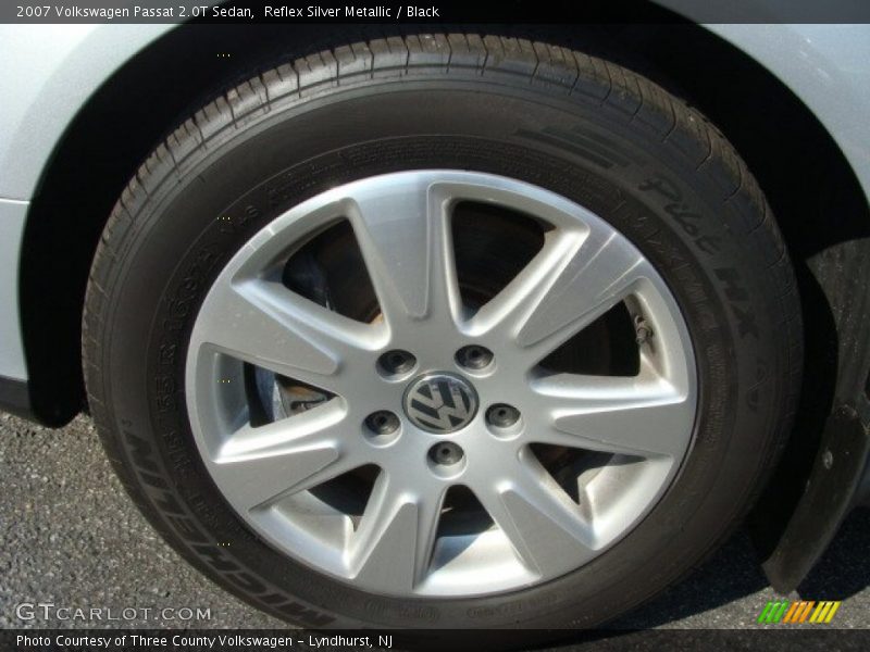 Reflex Silver Metallic / Black 2007 Volkswagen Passat 2.0T Sedan