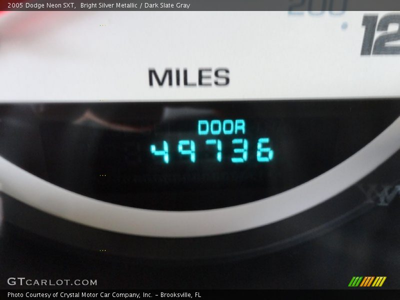 Bright Silver Metallic / Dark Slate Gray 2005 Dodge Neon SXT