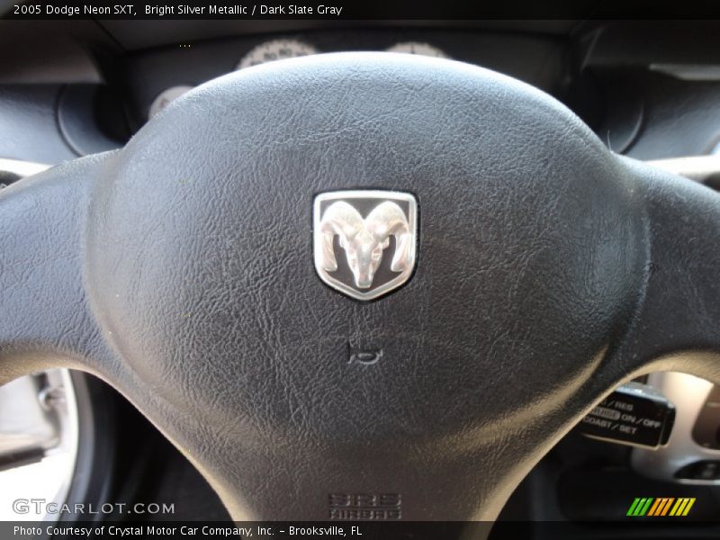 Bright Silver Metallic / Dark Slate Gray 2005 Dodge Neon SXT