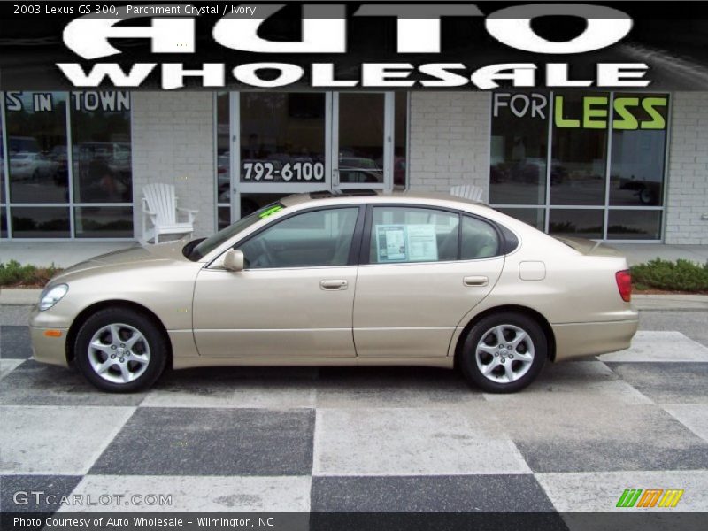 Parchment Crystal / Ivory 2003 Lexus GS 300