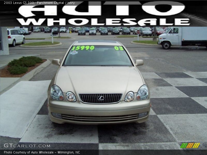 Parchment Crystal / Ivory 2003 Lexus GS 300