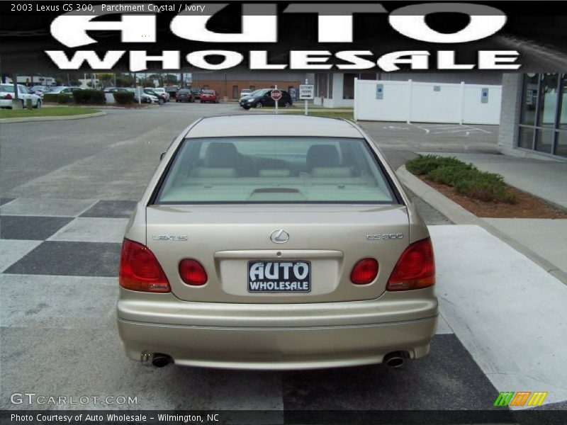 Parchment Crystal / Ivory 2003 Lexus GS 300