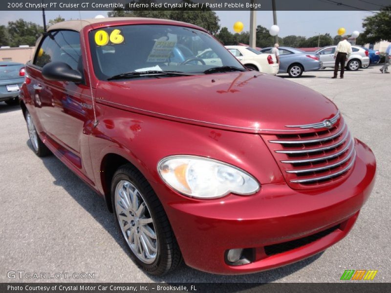 Front 3/4 View of 2006 PT Cruiser GT Convertible