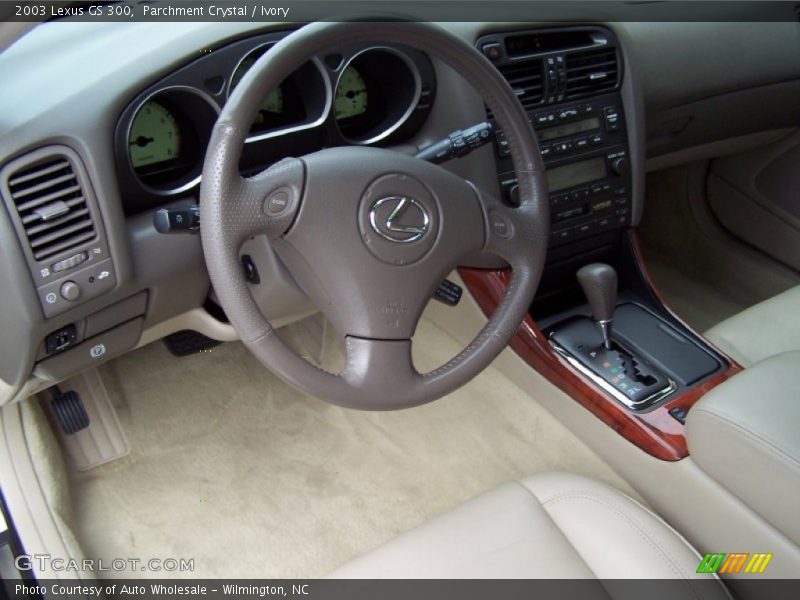 Parchment Crystal / Ivory 2003 Lexus GS 300