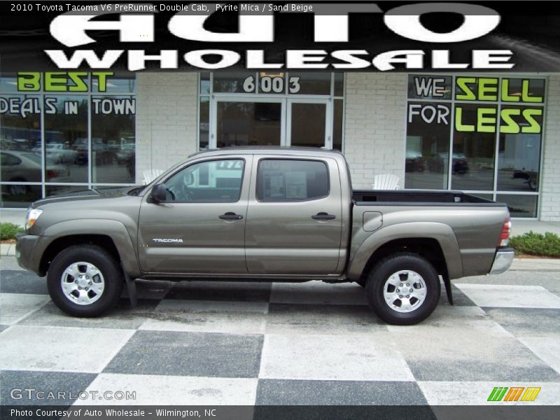 Pyrite Mica / Sand Beige 2010 Toyota Tacoma V6 PreRunner Double Cab