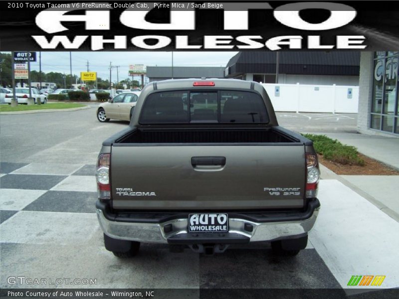 Pyrite Mica / Sand Beige 2010 Toyota Tacoma V6 PreRunner Double Cab