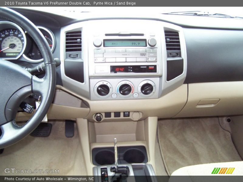 Pyrite Mica / Sand Beige 2010 Toyota Tacoma V6 PreRunner Double Cab