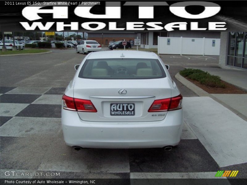 Starfire White Pearl / Parchment 2011 Lexus ES 350