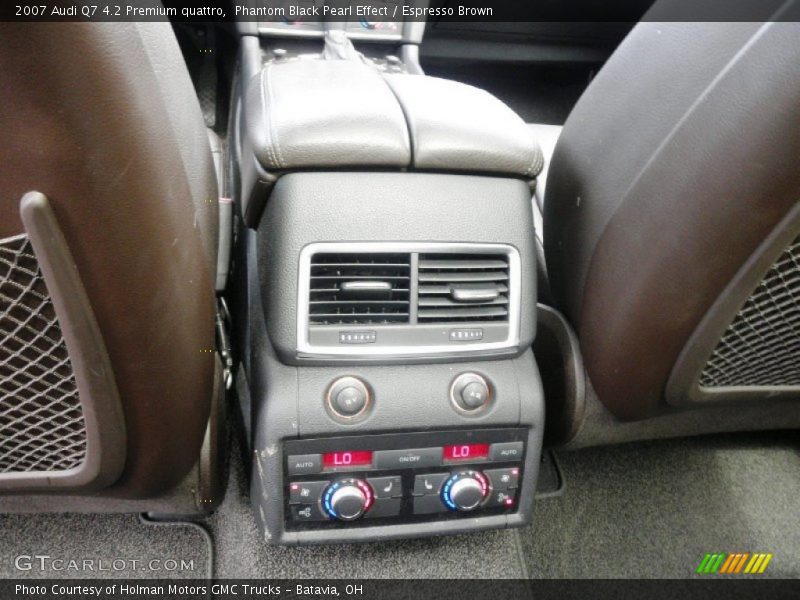Phantom Black Pearl Effect / Espresso Brown 2007 Audi Q7 4.2 Premium quattro