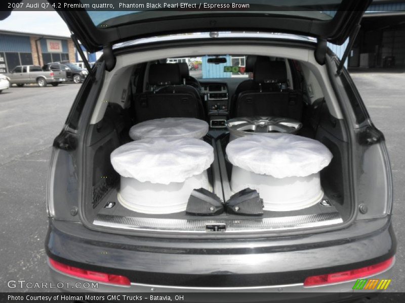 Phantom Black Pearl Effect / Espresso Brown 2007 Audi Q7 4.2 Premium quattro