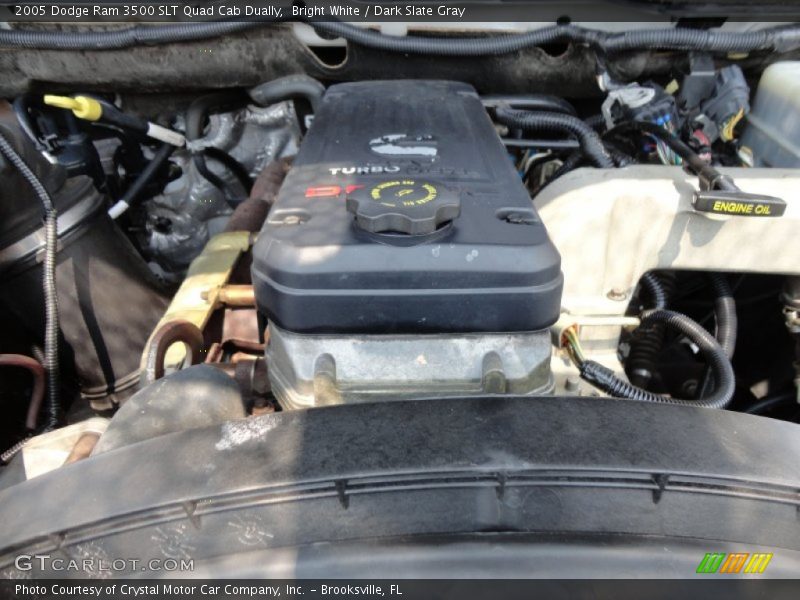  2005 Ram 3500 SLT Quad Cab Dually Engine - 5.9 Liter OHV 24-Valve Cummins Turbo Diesel Inline 6 Cylinder
