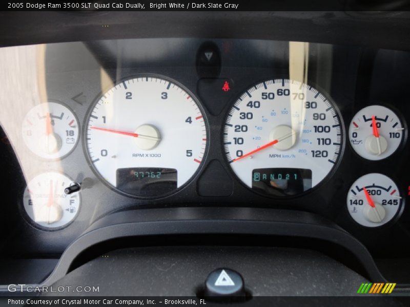  2005 Ram 3500 SLT Quad Cab Dually SLT Quad Cab Dually Gauges