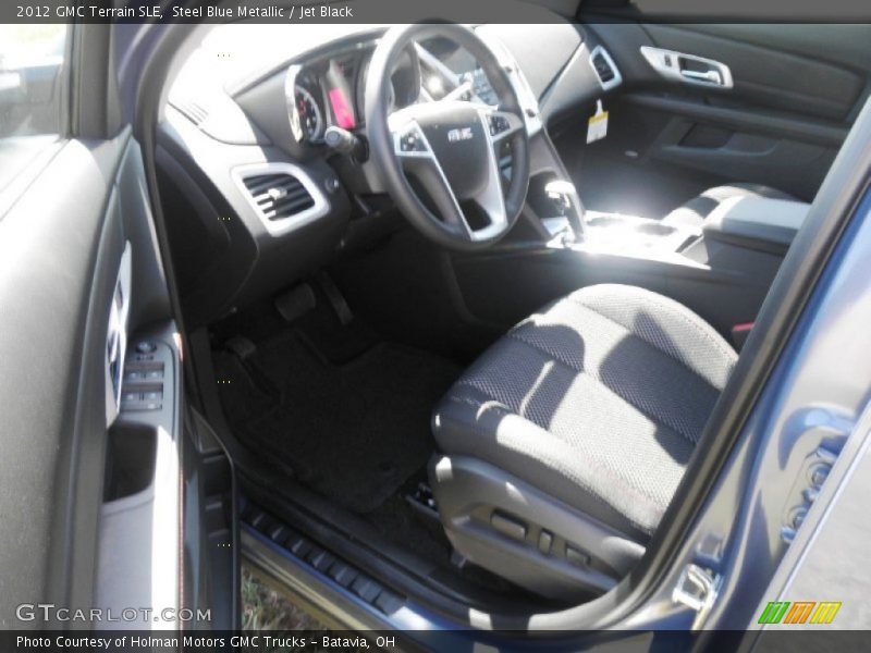 Steel Blue Metallic / Jet Black 2012 GMC Terrain SLE