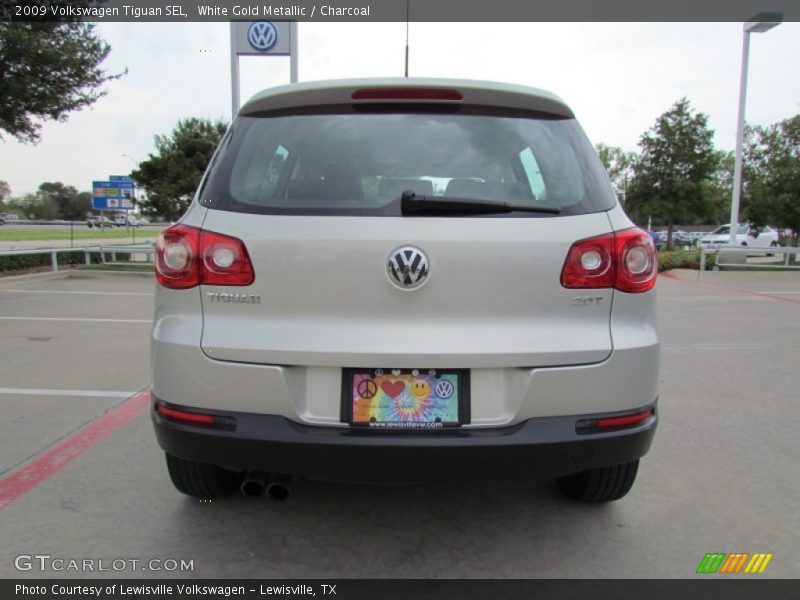 White Gold Metallic / Charcoal 2009 Volkswagen Tiguan SEL