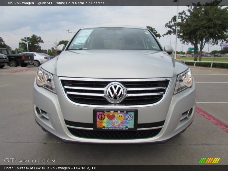 White Gold Metallic / Charcoal 2009 Volkswagen Tiguan SEL
