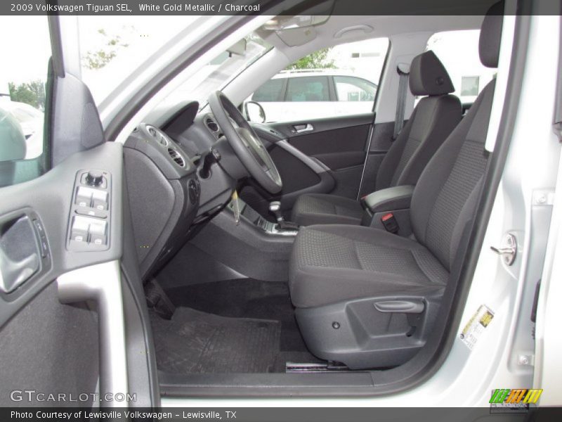 White Gold Metallic / Charcoal 2009 Volkswagen Tiguan SEL