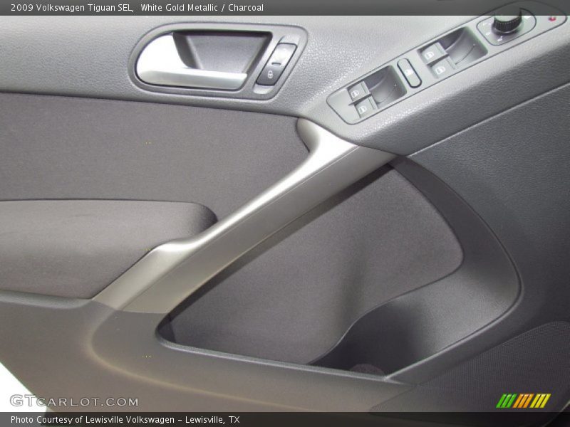 White Gold Metallic / Charcoal 2009 Volkswagen Tiguan SEL