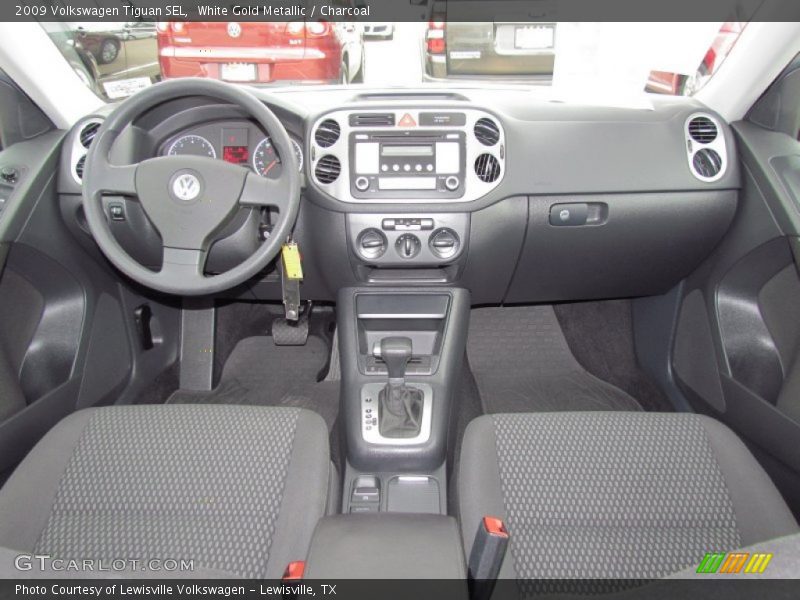 White Gold Metallic / Charcoal 2009 Volkswagen Tiguan SEL