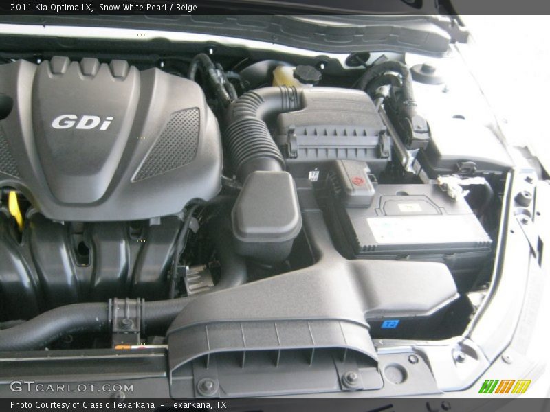 Snow White Pearl / Beige 2011 Kia Optima LX