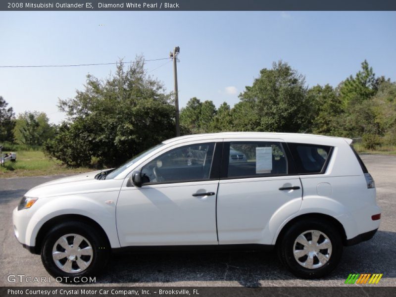  2008 Outlander ES Diamond White Pearl