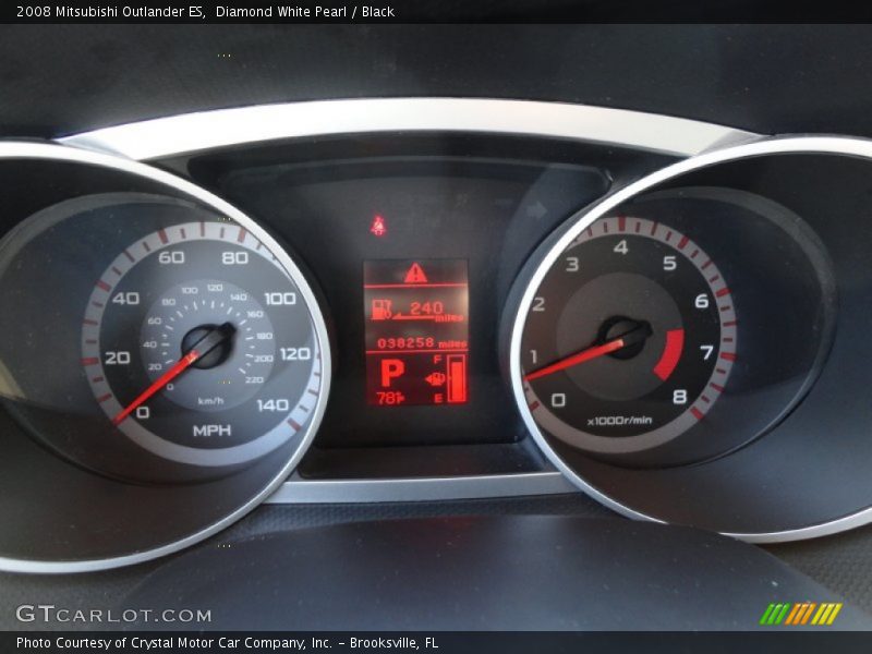  2008 Outlander ES ES Gauges