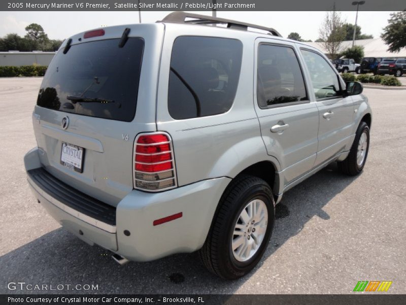 Satellite Silver Metallic / Pebble/Light Parchment 2005 Mercury Mariner V6 Premier