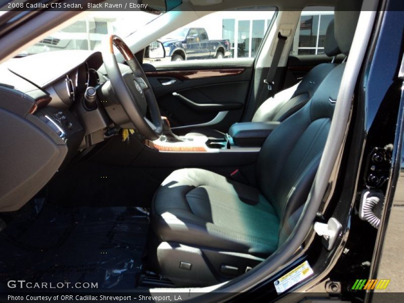 Black Raven / Ebony 2008 Cadillac CTS Sedan