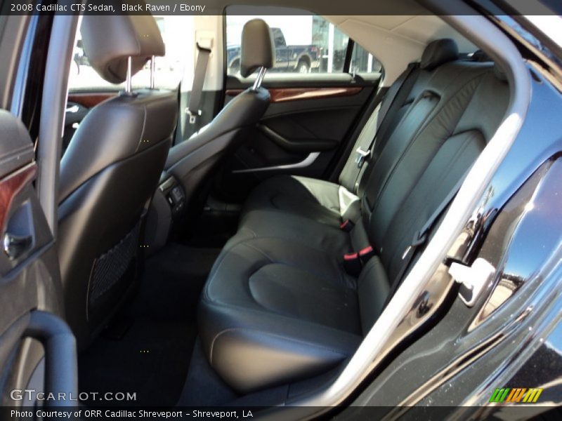 Black Raven / Ebony 2008 Cadillac CTS Sedan