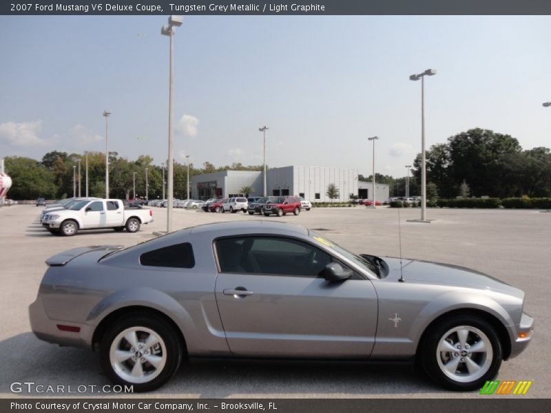 Tungsten Grey Metallic / Light Graphite 2007 Ford Mustang V6 Deluxe Coupe