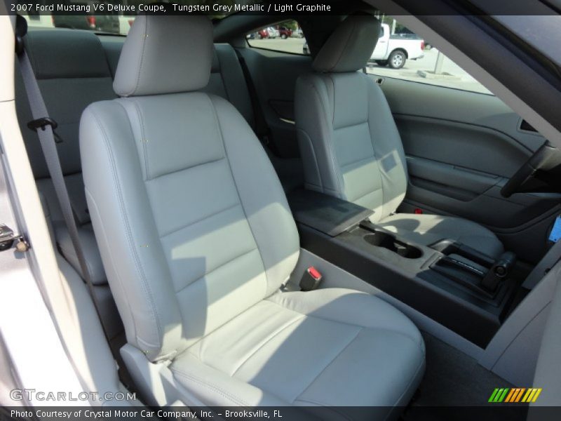 Tungsten Grey Metallic / Light Graphite 2007 Ford Mustang V6 Deluxe Coupe
