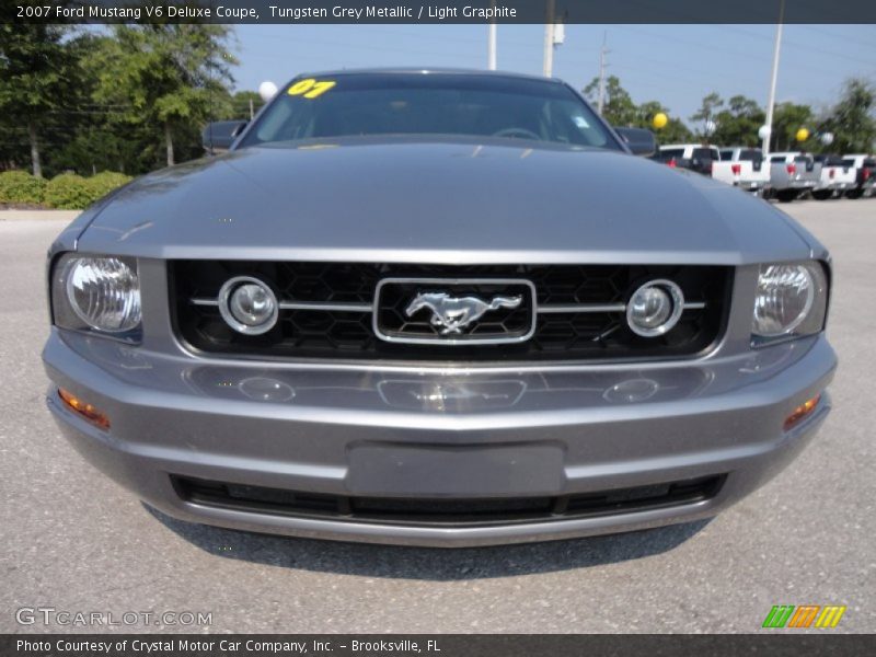 Tungsten Grey Metallic / Light Graphite 2007 Ford Mustang V6 Deluxe Coupe
