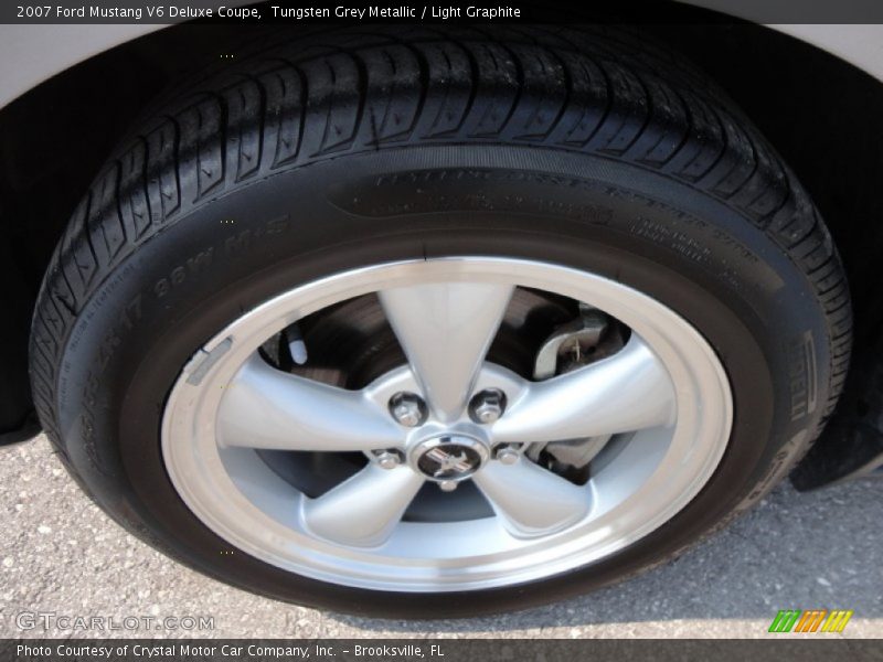 Tungsten Grey Metallic / Light Graphite 2007 Ford Mustang V6 Deluxe Coupe