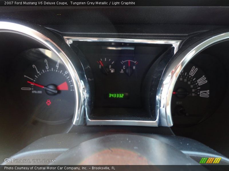 Tungsten Grey Metallic / Light Graphite 2007 Ford Mustang V6 Deluxe Coupe