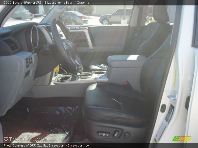 Blizzard White Pearl / Graphite 2010 Toyota 4Runner SR5