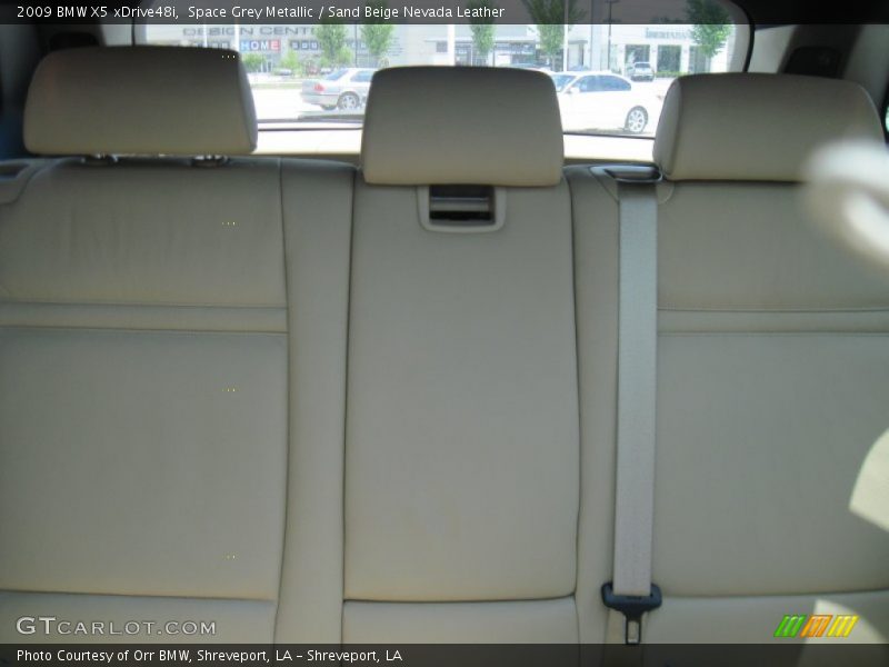 Space Grey Metallic / Sand Beige Nevada Leather 2009 BMW X5 xDrive48i