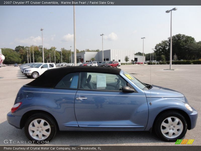 Marine Blue Pearl / Pastel Slate Gray 2007 Chrysler PT Cruiser Convertible