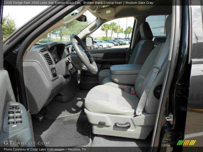  2008 Ram 1500 Lone Star Edition Quad Cab Medium Slate Gray Interior