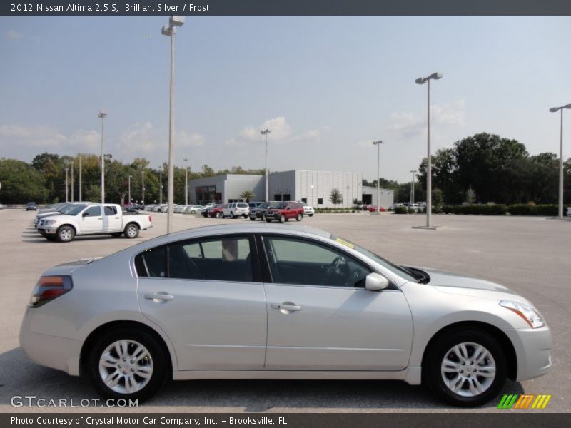 Brilliant Silver / Frost 2012 Nissan Altima 2.5 S
