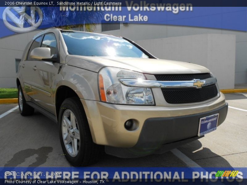 Sandstone Metallic / Light Cashmere 2006 Chevrolet Equinox LT