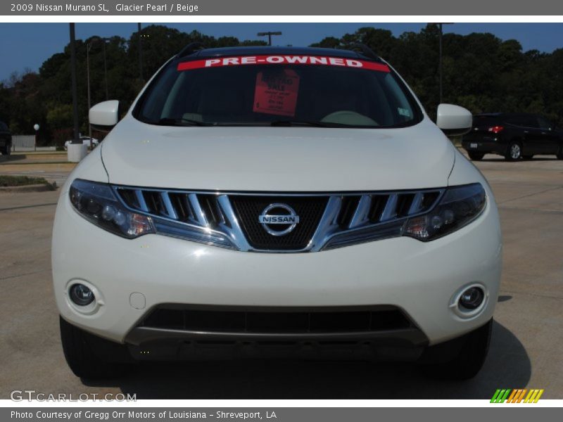 Glacier Pearl / Beige 2009 Nissan Murano SL